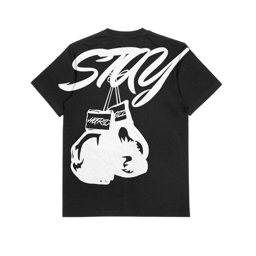 Black Boxer T-Shırt