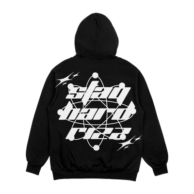 Puff Black Hoodie